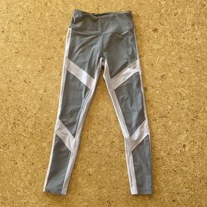 White and Grey Mondetta Leggings